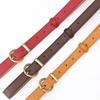 Womens Simple Pu Leather Belt With Alloy Buckle For Fashionable Office And Casual Looks