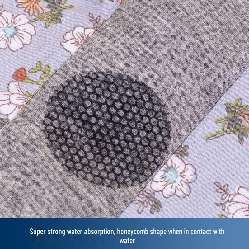 Graphene Antibacterial Washable Cotton Sanitary Pads - Soft, Breathable, and Absorbent for Urine Leakage.