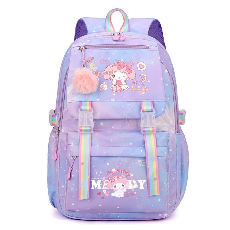 Melody Melody Sweet Cartoon Printed School Bag Primary School Junior High School Student Large Capacity Backpack