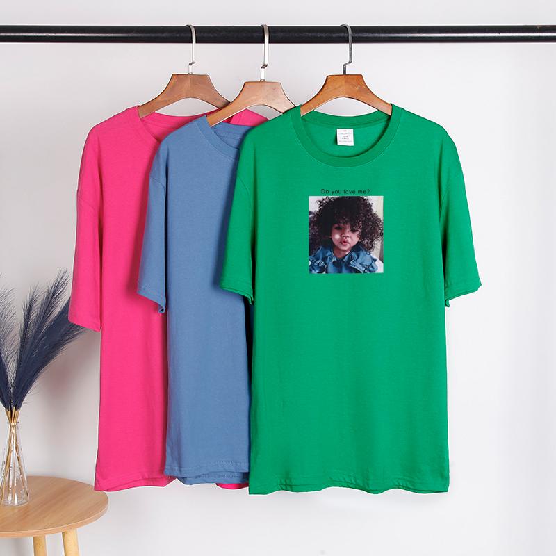 TWINFLAMES Женская повседневная базовая футболка с принтом, мягкие футболки в стиле Харадзюку для молодых девушек, футболки в стиле Харадзюку для молодых девушек