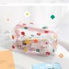 1 Pcs PVC Girls Students Pencil Case Makeup Cosmetic Bag Home Portable Multifu Travel Bags High-capacity Waterproof Transparent