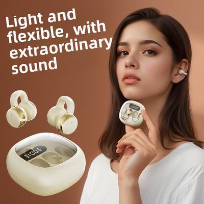 Беспроводные наушники Bluetooth 5.4 Наушники Power Earbuds Цифровой дисплей Стереозвук Гарнитуры для всех смартфонов