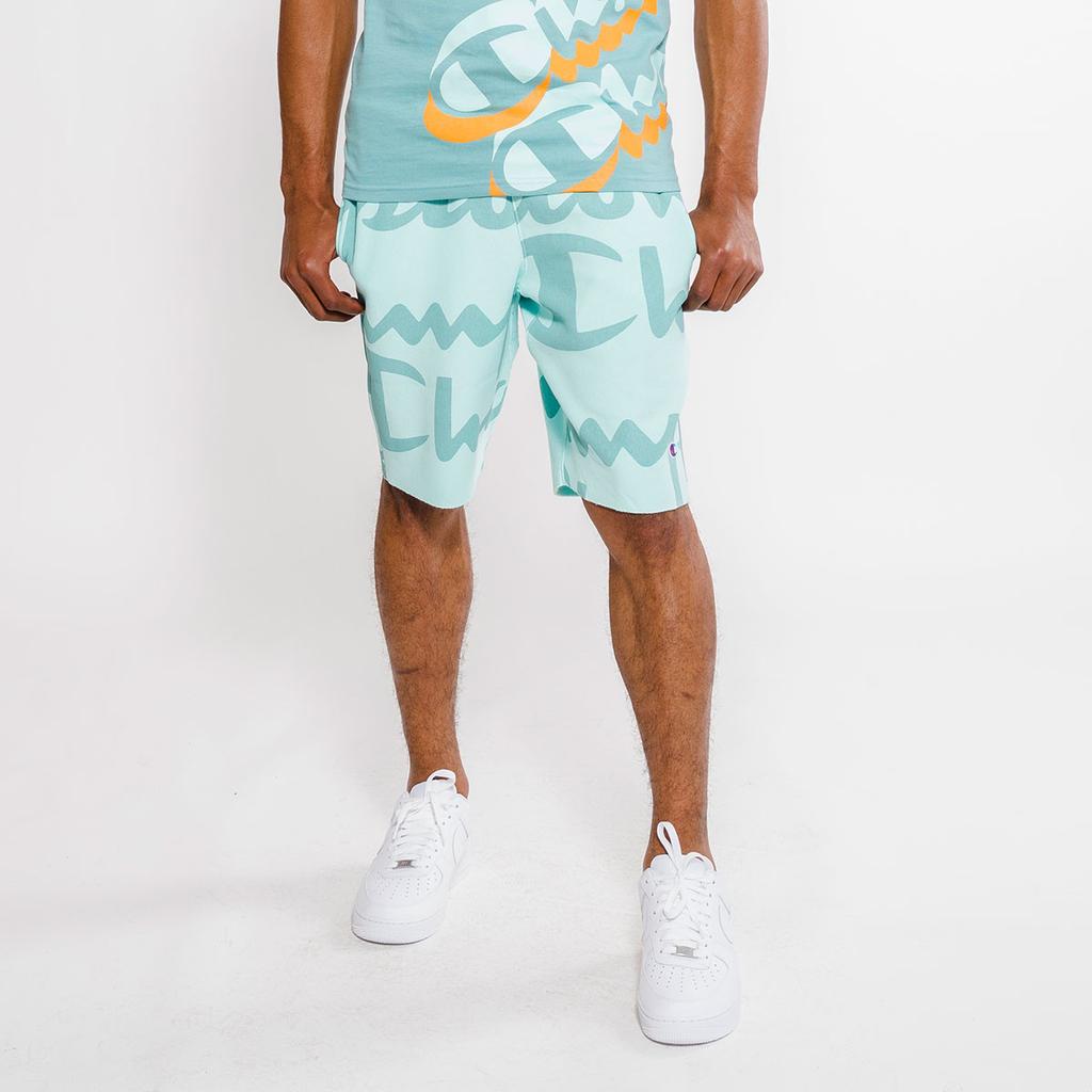 Champion Loose Fit Shorts US Version Unisex Mint Green Gift Recommendation 89597P-LSL