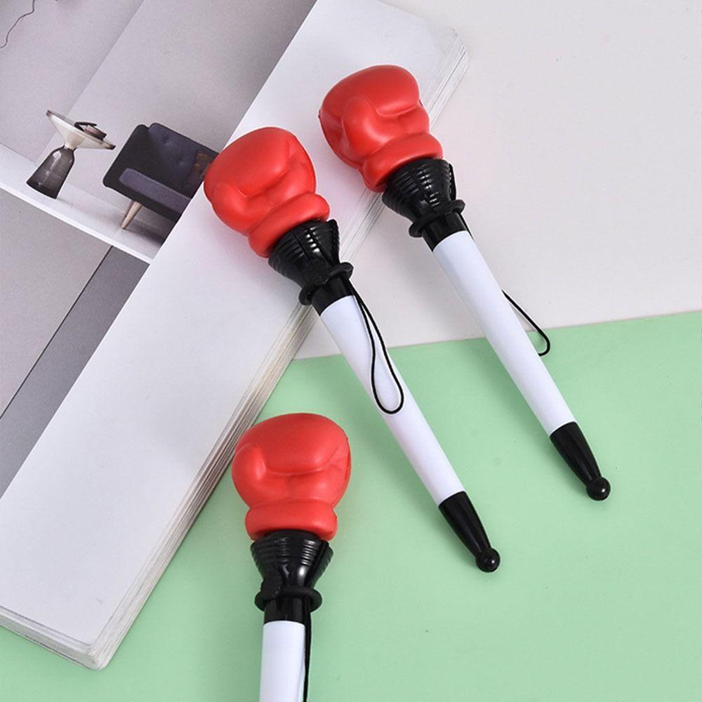 Supplies Writing Stationery Ballpoint Pen Fist Neutral Gel Pen Siging Writing Pen Bounce Boxing Pen