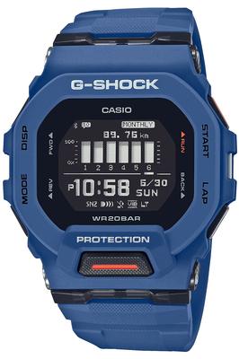 Casio Синие Часы G-Shock GBD-200-2JF Мужские