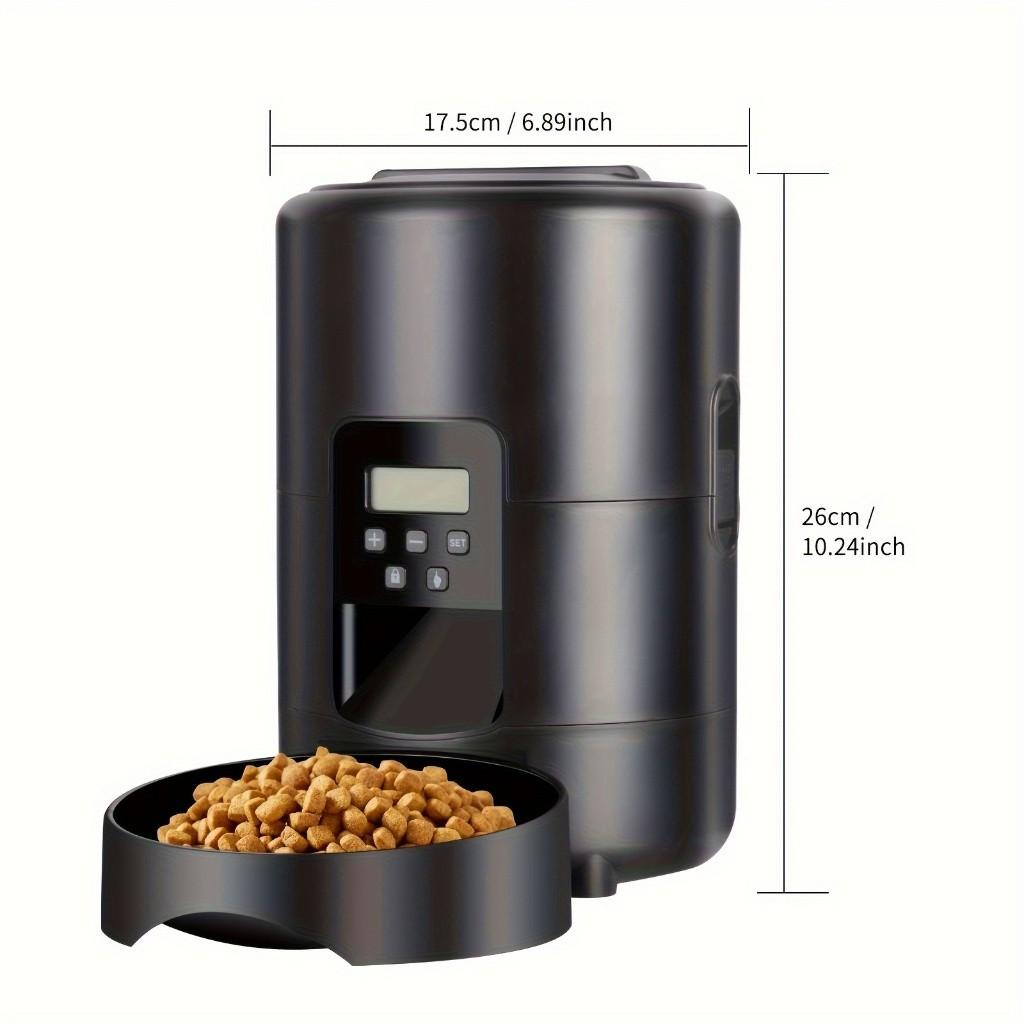 2L Large Capacity Automatic Pet Feeder Button Wi-Fi & Camera Controlled Pet Feeding Machine Smart Dog Cat Food Dispenser
