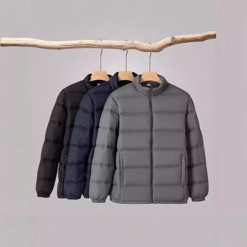 Мужское хлопковое пальто, хлопковая куртка со стойкой, толстое хлопковое пальто, новый стиль 2025, зимняя одежда, верхняя одежда, теплое, простой дизайн