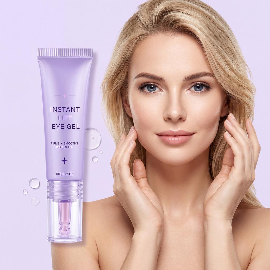 Collagen Instant Lift Eye Gel Reduce Eye Puffiness Fade Dark Circles Bags Anti Wrinkle Improve Fine Lines Brightening Eye Care