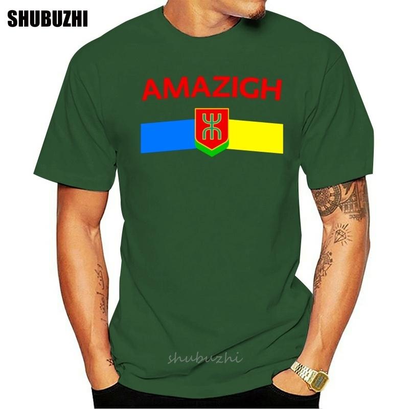 Амазигская футболка мужская Дизайны хлопок SXXXL Уникальная Антиморщинная Смешная Повседневная летняя Формальная футболка летняя футболка
