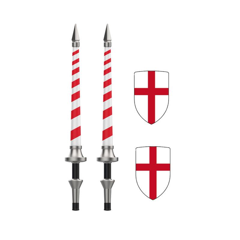 Средневековый Рим Щит Военные Строительные Блоки Фигурка Римского Солдата Воина Рыцаря Лучник Фартук Плащ Аксессуары Кирпичная Игрушка Подарок