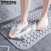1PC 35*70CM Simple Bathroom Non-slip Mats Home Waterproof Anti-fall Foot Mats Toilet Shower Suction Floor Mats