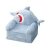 Shark Sofa Chair, Kids Folding Chair Bed Lightweight Seat Foldable Lounger Couch Armchair for