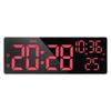 Temperature Alarm Clocks Date Display Table Clock New Digital LED Clocks  for Bedroom