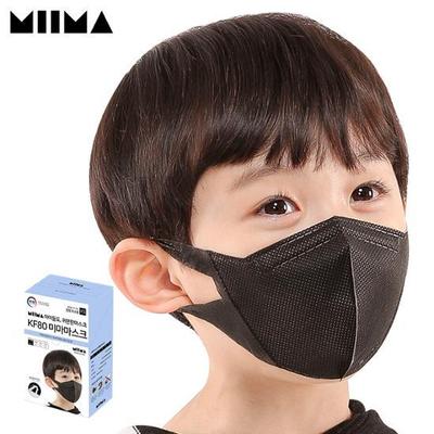 Медицинская маска Miima Сверхмаленькая Черная 30 штук (КФ80)