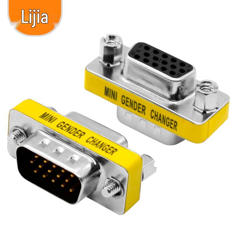 LIJIA GM-DB15 VGA Male to Female Adapter