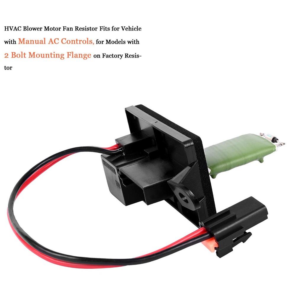 New A/C Heater Blower Motor Fan Resistor For Cadillac Chevrolet GMC Sierra 89019089 15305077 22807122 High Quality