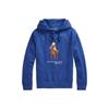 Polo FW22 однотонная мужская толстовка с принтом культового медведя, синяя MNPOKNI16821526-400
