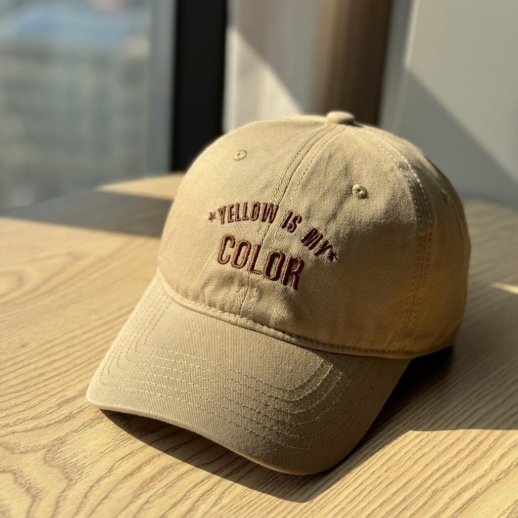 High-quality women's summer letter-embroidered baseball cap, men's Korean-style couple's washed soft-top duckbill cap, sun hat