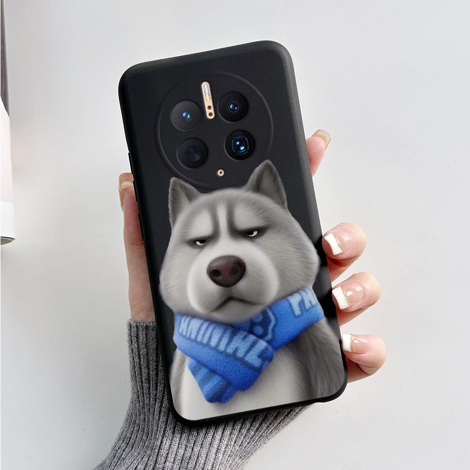 Чехлы для телефона Huawei Mate 50 Pro Милый Кролик Панды Чехол Для Huawei Mate50 Pro Mate 50Pro Мягкий Силиконовый Ударопрочный Задний Чехол