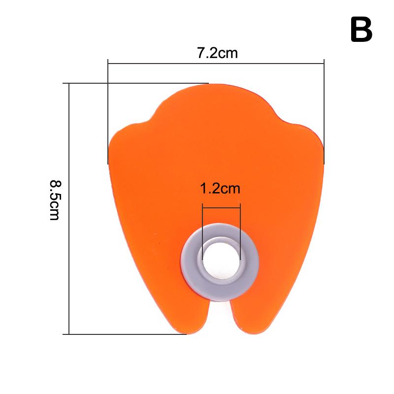 Acrylic Dental Shade Board Eye Protector Separator Plate High Quality Dentistry Lab Light Curing Lamp Filter Dentist Clinic Tool