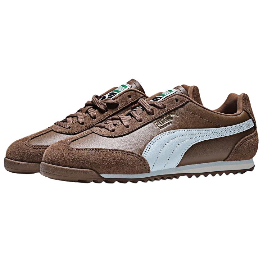 Puma Серия Arizona Duo Lace Удобные Мягкие Низкие Повседневные Обувь Унисекс кроссовки Коричневый 40994101