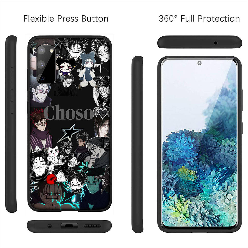 Чехол для iPhone 16 15 Xiaomi Redmi Note 14 13 12 11 Pro Max X 16e Samsung Galaxy S25 S24 S23 Moto OPPO Huawei Jujutsu Choso Kaisen чехол для телефона с рисунком