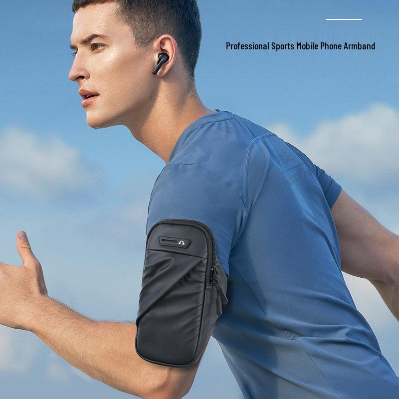 Breathable Outdoor Sports Armband & Wrist Bag for Mobile Phones - Unisex Fitness & Cycling Sleeve