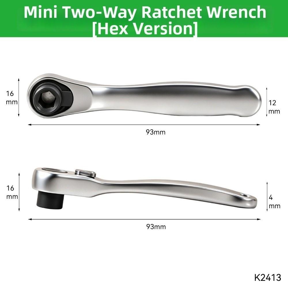 Square Drive Head Quick Release Wrench Quick Release Ratchet Bit Driver For Auto Repair
