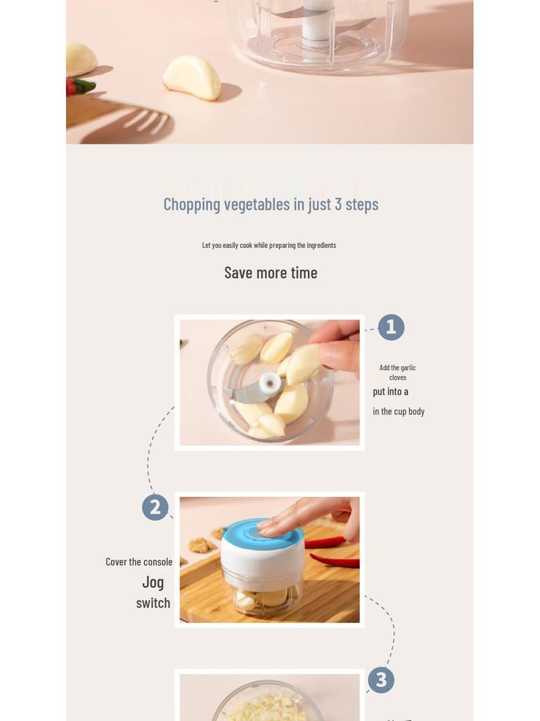 Электрическая чеснокодавилка и мясорубка: Мини-измельчитель, мясорубка и овощечистка для дома и детского питания