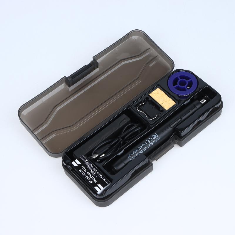 USB-паяльник, набор для пайки, быстрый нагрев, с дополнительными жалами, кейс для хранения, для ремонта мелких деталей RC-дронов, сварка