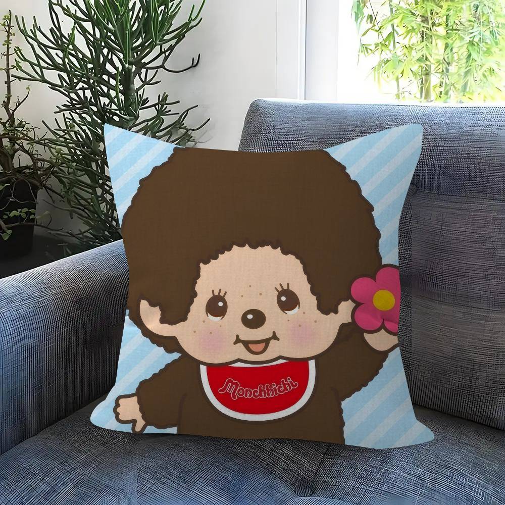 Maple Design Cushion Cover Happy Autumn Harvest decor Holiday Decorati Pillow Cover Cartoon MMMonchhichis Anime