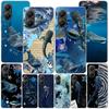 Чехол для телефона Xiaomi Poco X5 X6 X7 Pro X4 Gt F7 Ultra M8 M7 Redmi 15C 15 13C 13 12C 12 с изображением китовой акулы Ocean Whale Shark Уникальная обложка Coque Poc
