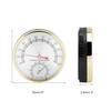 Indoor  Metal Thermometer Hygrometer Sauna Room Accessory