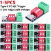 1-5 шт. Type-C PD QC Триггер DC 5-20 В Регулируемое Напряжение Модуль Питания Быстрая Зарядка Модуль-Приманка PD 3.0/2.0 BC1.2 Протокол Зарядки
