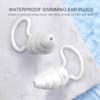 Swimming Ear Plugs Soft Silicone Earplugs Waterproof Reusable Swimming Ear Plugs Adults Noise
