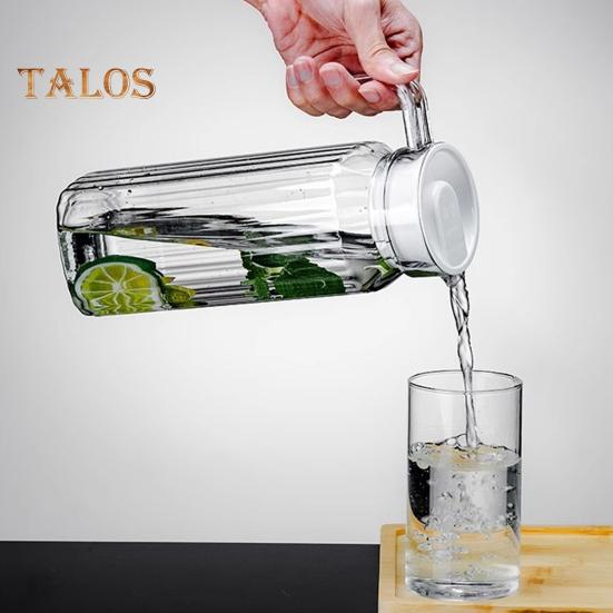 Пластиковые кувшины объемом 1,1 литра с крышкой, кувшин для чистой воды без содержания бисфенола А для холодного чая, лимонада, небьющийся кувшин для напитков, холодильник, кувшин для домашнего офиса