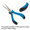 Long Nose Diagonal Pliers Needle Hand Wire Cutting DIY Jewelry Making Tool
