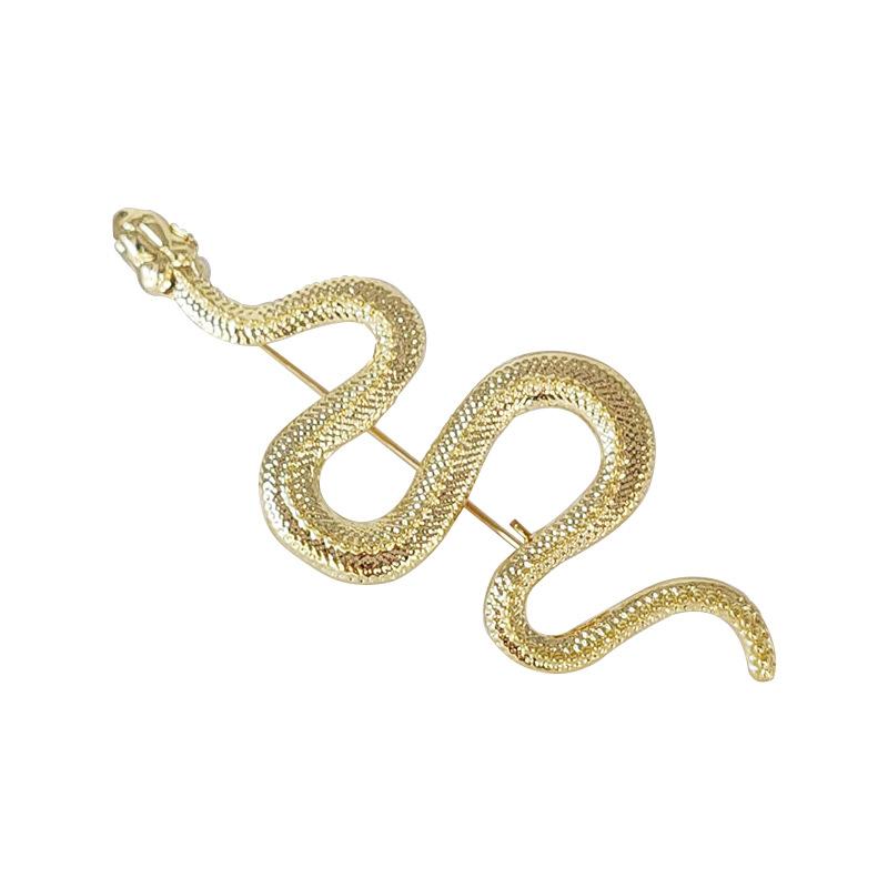 Popular Snake Brooch, Personalized Boa Badge, Men'S Suit Collar Pin And Women'S Coat Decorative Pin