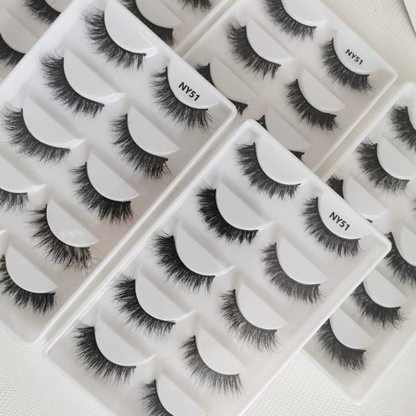 High Quality 100% Real Siberian Mink Fur 3D Mink Eyelashes