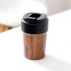 Wood Grain Thermo Cafe Thermos Mug for Tea Water Coffee Leak-Proof Travel Thermo Cup Stainless Steel Coffee Mug