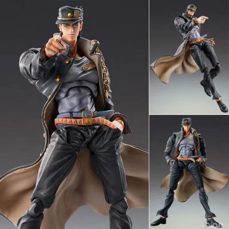 Jojo'S Adventure Superimage Bruno Kujo Jotaro Apaki Movable Action Figure - Collectible Shouban Model Toy