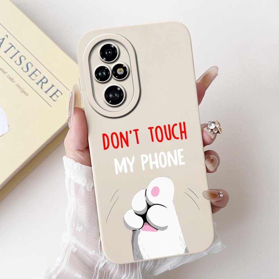 For Honor 200 Pro 5G Case ELP-AN00 Cover Cute Cartoon Panda Cat Shockproof Fundas For Honor200 Pro Bumper on Honor 200Pro Hoesje