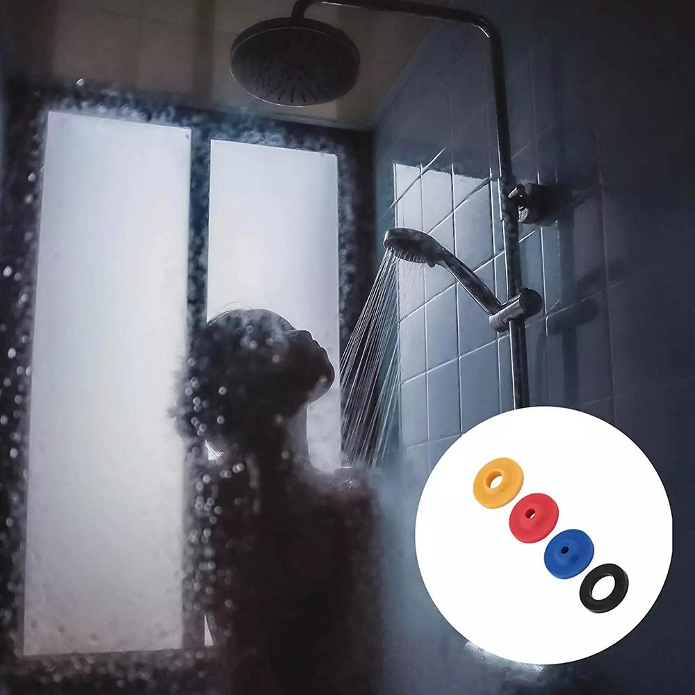 Набор из 8 силиконовых ограничителей потока для душевой лейки для различных стандартных душевых леек