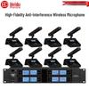Беспроводная инфракрасная микрофонная система HuiDu HD-8MF, 1-на-8, U-диапазон (Китайская версия)