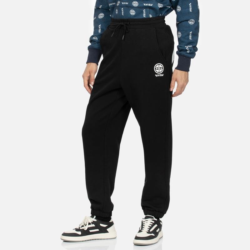 EVISU Casual Pants Men's Moderate Cuffed Pants 2EAHTM3SP7074LFCT