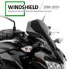 Для Kawasaki Z 900 650 Z900 Z650 2020 2021 2023 2024 Мотоцикл Ветровое стекло Экран Защитный козырек Ветрозащитный экран Двойной пузырь Ветроотражатель