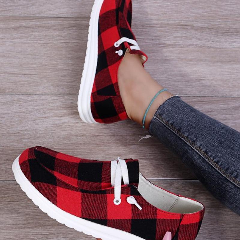 2024 Летние женские туфли из вулканизированной кожи Mujer Fashion Canvas Shoes Slip-on Leisure Flat Shoes Walking Shoes Sneakers Mocassin Female