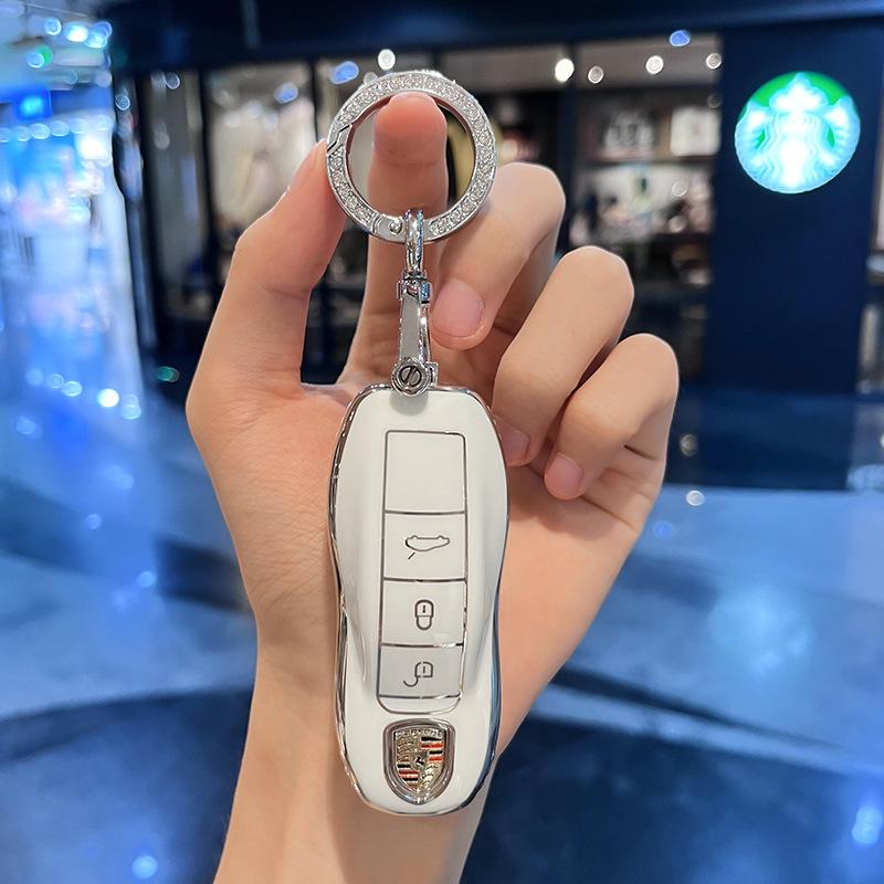 Чехол-заглушка для ключа Porsche для Cayenne, Macan, Panamera, 718/911