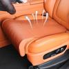 Удлинитель поддержки ног для автомобильного сиденья из замши для водителя, накладка на сиденье из пены с памятью, чехол, универсальный удлинитель для автосиденья, подушка для ног