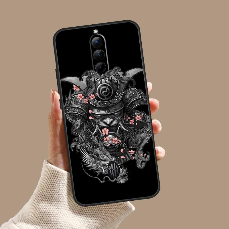 Чехол-маска Они Самурая для ZTE Nubia Red Magic 11 9S 8S 8 9 10 10S Pro Plus 6 7 6S 7S Pro 5G 6R 10 Air